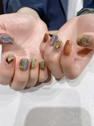 ショート JNA認定講師🌸 RIEのネイルデザイン