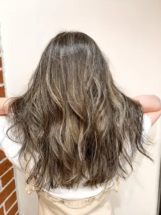 セミロング カラー 岡崎勇人/レイヤー/ 韓国/ケラチンTRのヘアスタイル