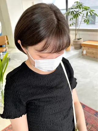 ショート カラー ショート・ボブ 徳竹淳一のヘアスタイル