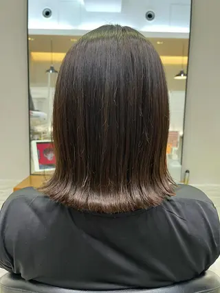 ミディアム コテ巻き風パーマ🫧 麻尋のヘアスタイル