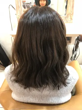 カラー 小林 あんなのヘアスタイル