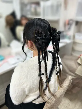 ヘアアレンジ へアセット/心斎橋 支持率No.1✨🌈のヘアスタイル