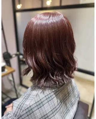 カラー 梶 瑞希のヘアスタイル