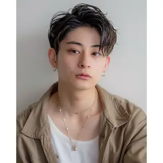 ショート ワダ カイのヘアスタイル