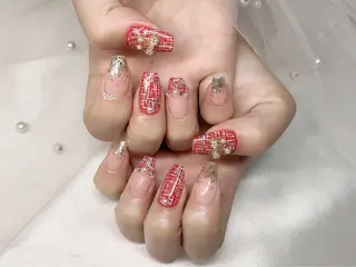 ネイル ETERNA Nail 銀座店【パラジェル/フィルイン/チップ長さだし/マグネット/ニュアンス】所属・ア カリのネイルデザイン