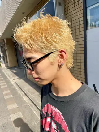 メンズ 米元 春奈のヘアスタイル