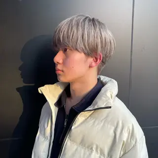 ミディアム カラー メンズ 【柏メンズパーマ職人 】店長 KAZUMAのヘアスタイル