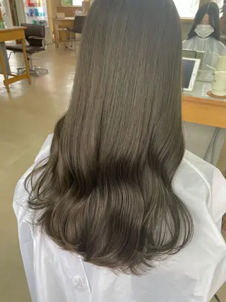 ロング カラー ✂カノエ厚南店 ／スタッフモデル✂のヘアスタイル