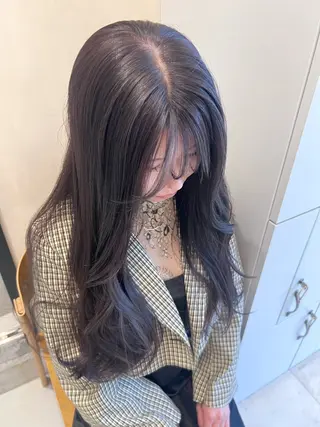ロング カラー 🎀やわらかカラー/ 艶カラー/よこやまのヘアスタイル