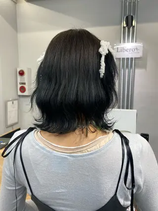 ショート カラー ヘアアレンジ 🐾Libero🐾 柏　KONOMIのヘアスタイル