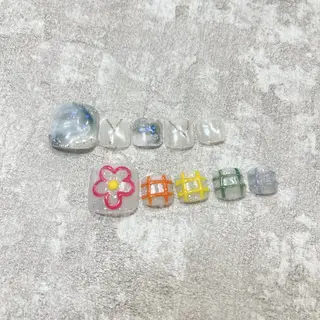 ネイル 大島 玲奈のネイルデザイン