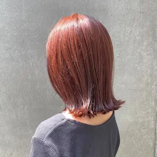 ミディアム カラー ヘアアレンジ 【ダメージレス施術】 【透明感】北村 拓也のヘアスタイル