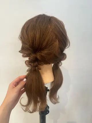 セミロング liko by maris所属・maho 💕のヘアスタイル