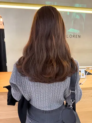ロング 透明感🎀LOREN エリコ🌈のヘアスタイル