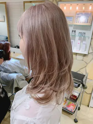 ロング 新宿 木下拓哉のヘアスタイル
