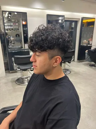 パーマ メンズ fifth PARK所属・fifth PARK HIN★T★のヘアスタイル