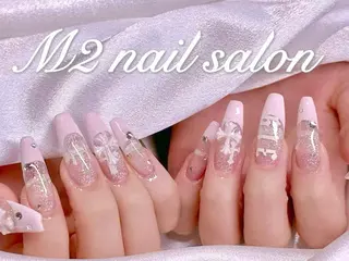 ネイル 長さだし専門店 M2　rikaのネイルデザイン