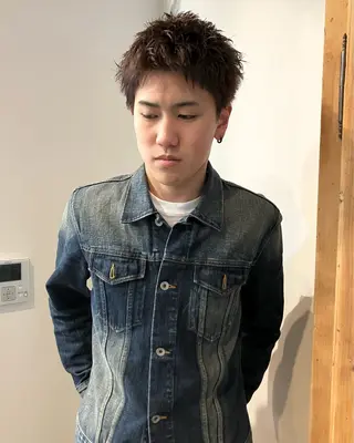 ショート parc所属・タテヤマ ユウヤのヘアスタイル