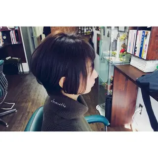 ショート サダハルカ ｜chouetteのヘアスタイル