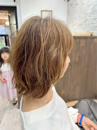 ショート パーマ ratie所属・池内 章人のヘアスタイル