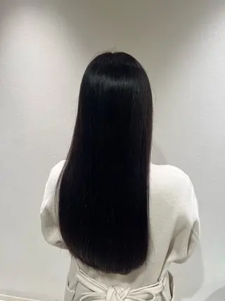 ロング 空 龍之介　カラー 特化/髪質改善/韓国のヘアスタイル