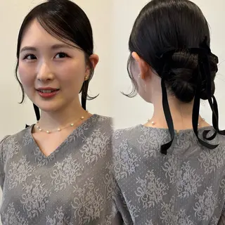 ヘアアレンジ 似合わせボブカット/ 髪質改善/細川実知香のヘアスタイル