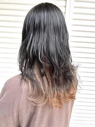 ロング カラー ヘアアレンジ 🐺ウルフの神🐺 /カラー/けいすけのヘアスタイル