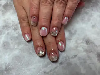 ネイル ネイルリボン 石田のネイルデザイン