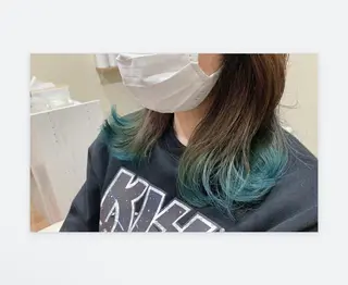 セミロング カラー 個室サロンAPiLA 🔶後藤ゆきのヘアスタイル