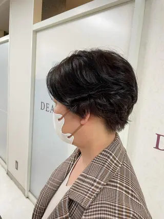 ショート カラー ﾅﾁｭﾗﾙ艶ｶﾗｰ 戸田めぐみのヘアスタイル
