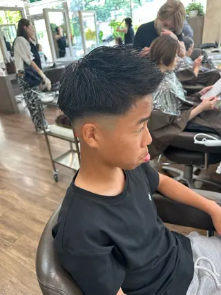 ショート メンズ キッズ 小川 音哉「fluer」のヘアスタイル