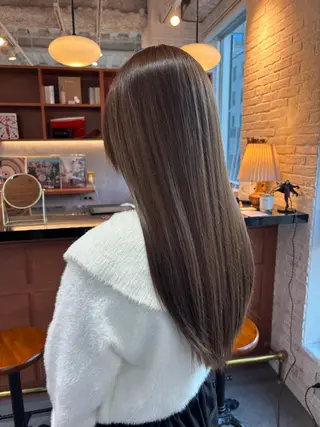 ロング 柳坪 まなのヘアスタイル