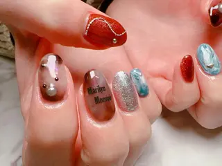 ネイル Nail Salon L'arc所属・💊大阪/心斎橋 moni🧠のネイルデザイン