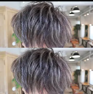 ショート ショートボブ／川崎 子安健太のヘアスタイル