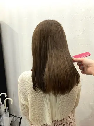 カラー 💕韓国艶出しヘア /HARUKAのヘアスタイル