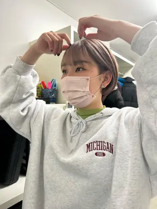 ショート カラー nambu-GARDEN所属・和泉海咲/ 艶髪💖大人可愛いのヘアスタイル