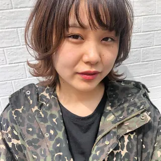 ミディアム カラー 西山梨々【12/1〜 産休を頂きます🎀】のヘアスタイル