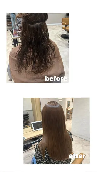 ロング La Bonheur hair Olivier北千住店【ラボヌールヘアーオリヴィエ】所属・RAN 🎀のヘアスタイル