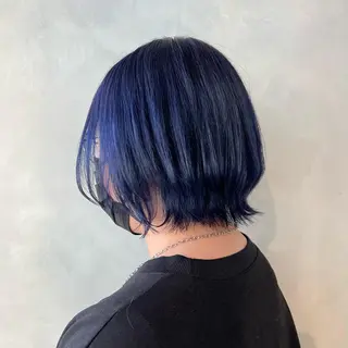 ショート カラー 🤍髪質改善➕透明感 カラー🤍川上葵のヘアスタイル