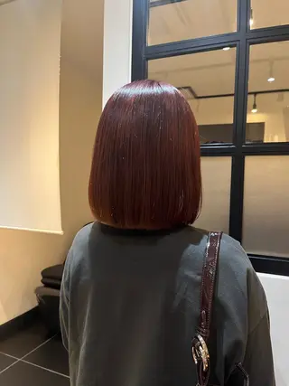 ミディアム カラー 🪽MiYU🪽 艶カラー⁎⁺˳✧のヘアスタイル