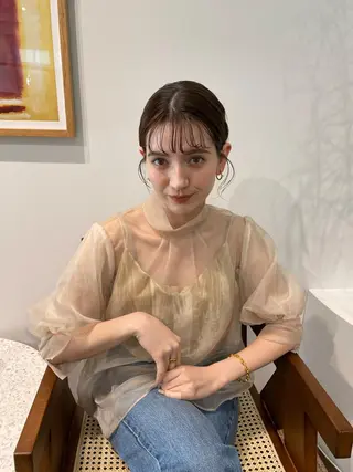 ミディアム レイヤーカット🎀 kanaのヘアスタイル