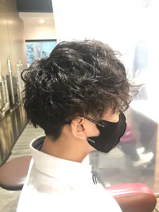 パーマ メンズ 限定クーポン 💕大量更新ブリーチのヘアスタイル