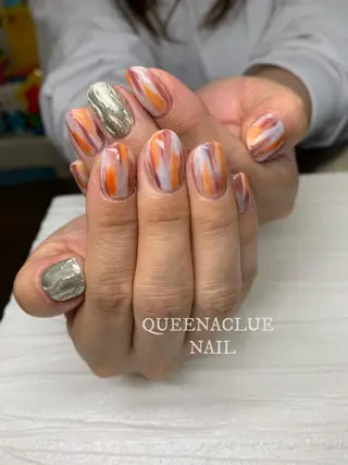 ショート ヘアアレンジ ネイル 毛穴改善/脱毛 ネイル　川上久仁子のエステ・リラクイメージ