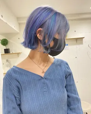 ショート カラーが上手い 辻悠月のヘアスタイル