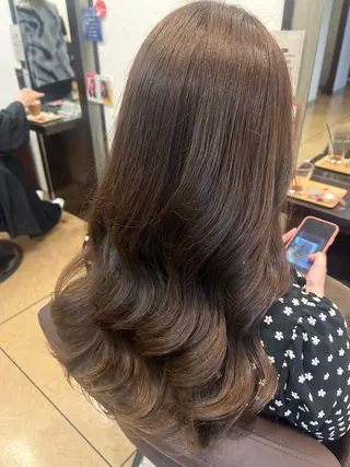 ロング 🤍レイヤーツヤカラ ーAkane🇰🇷のヘアスタイル