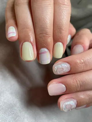 ショート ネイル Ｍ☆NAIL asamiのネイルデザイン