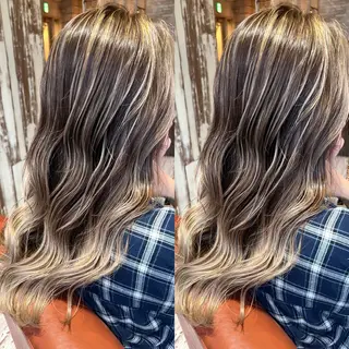 ロング カラー DECORA/望月 涼のヘアスタイル