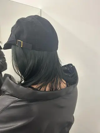 ミディアム カラー 愛結 暖色カラー🎀🩰のヘアスタイル