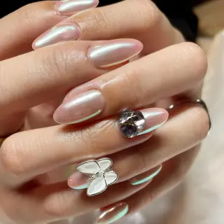 ロング ネイル 金子 彩海のネイルデザイン