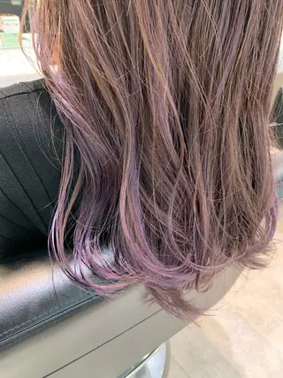 ロング カラー 韓国ヘア🇰🇷/ レイヤーカット✂︎のヘアスタイル